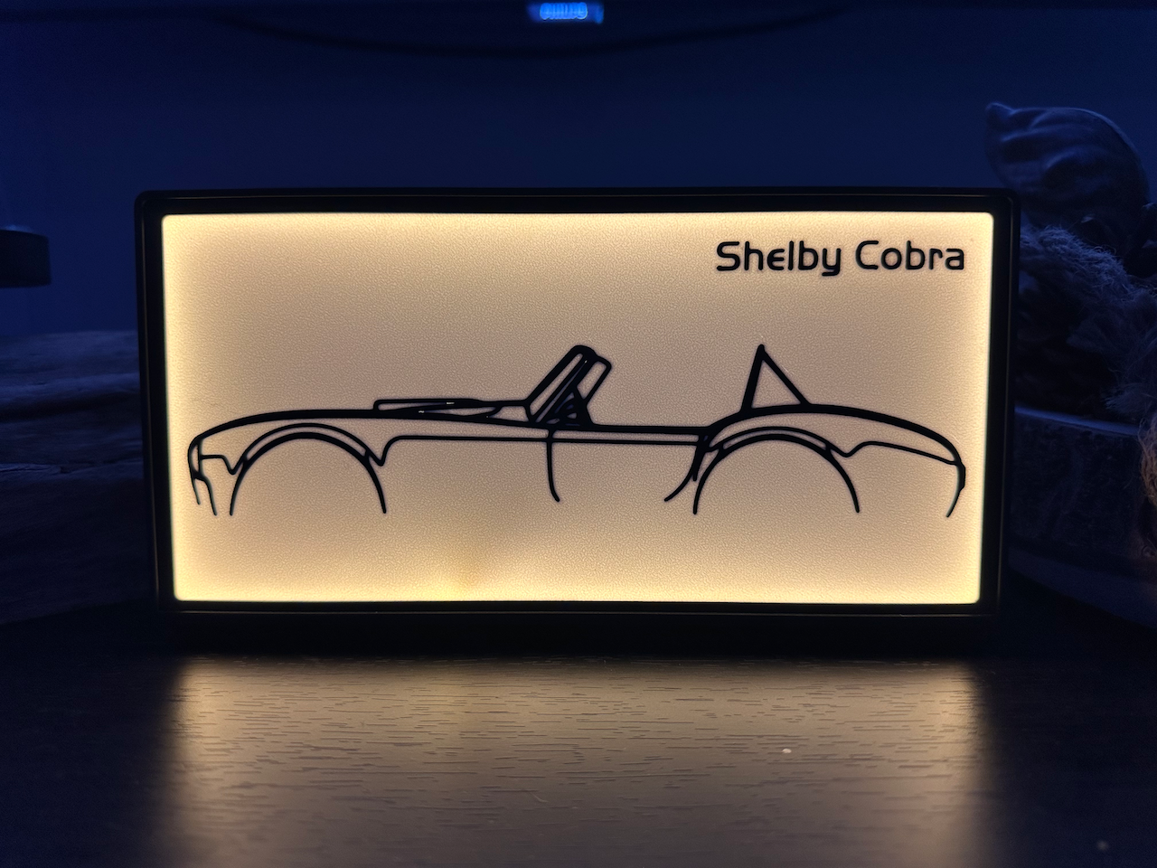 lampe shelby cobra by thomas oehler loisir diy véhicules voiture led multicolore 3D print model - Mito3D