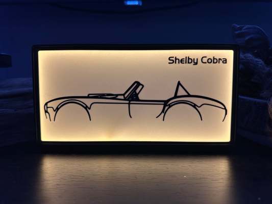 lampada shelby cobra by thomas oehler passatempo fai veicoli macchina guidato multicolore 3d print model - Mito3D