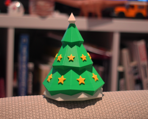 weihnachten baum einfach dekoration by schlimm sven haushalt feierlichkeiten star ornament 3d print model - Mito3D