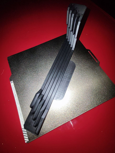 plate holder 3 4 5 slot remixed by francescom 3d printer accessories bambu lab 3d print model - Mito3D