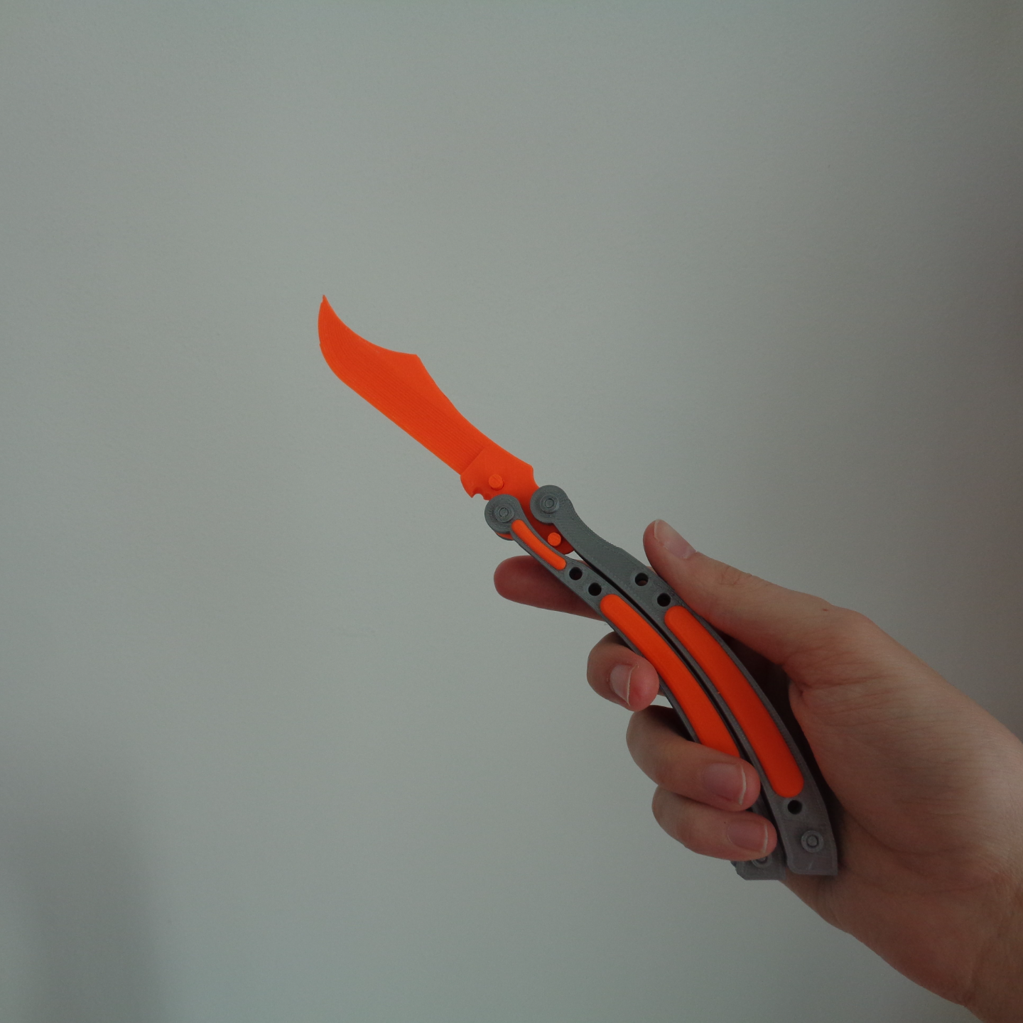 counter strike - butterfly knife by ponyaferencdaniel 3d printer accessories 3D print model - Mito3D