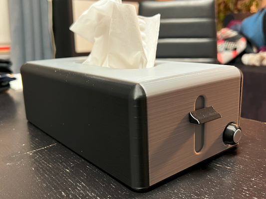 torradeira tecido caixa by lapidação pedra casa modelos porta lenços 3d print model - Mito3D
