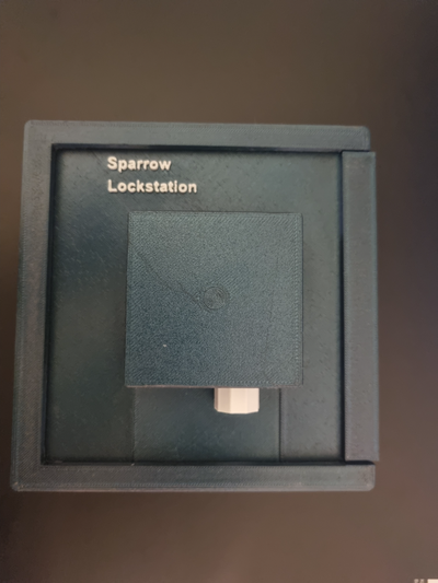 sparrow progressive training lockstation by jimmy geek tools organizers lock sparrowslockpick 3d print model - Mito3D