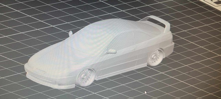 3d scan acura integra type r by swc creation hobby & diy vehicles toy car jdm typer 3d print model - Mito3D
