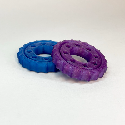 easy print-in-place fidget gear ring by flexipals toy shop toys & games fidgetgear gears fidgetring printinplace nosupport adhd fidgettoy 3d print model - Mito3D