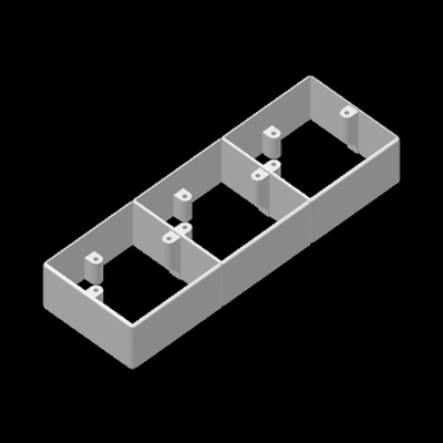 semilla enchufe geh superficie 3er by ba impresión pasatiempo bricolaje diy electrónica 3d print model - Mito3D