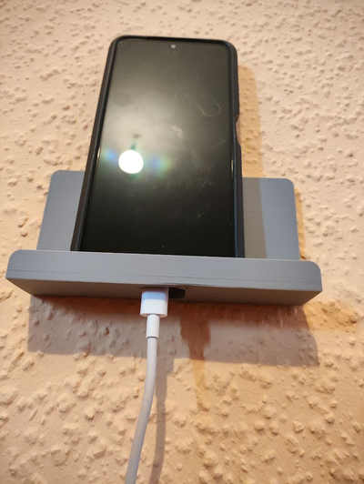 telefon tablette dock neu gemischt by sederx haushalt haus modelle halter unterstützung mauer wandhalterung aufladen porträt landschaft 3d print model - Mito3D