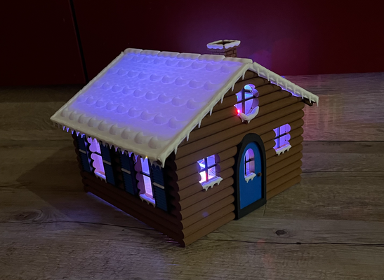 casa inverno estábulo remixar remixado by foxmckraut festividades 3d print model - Mito3D