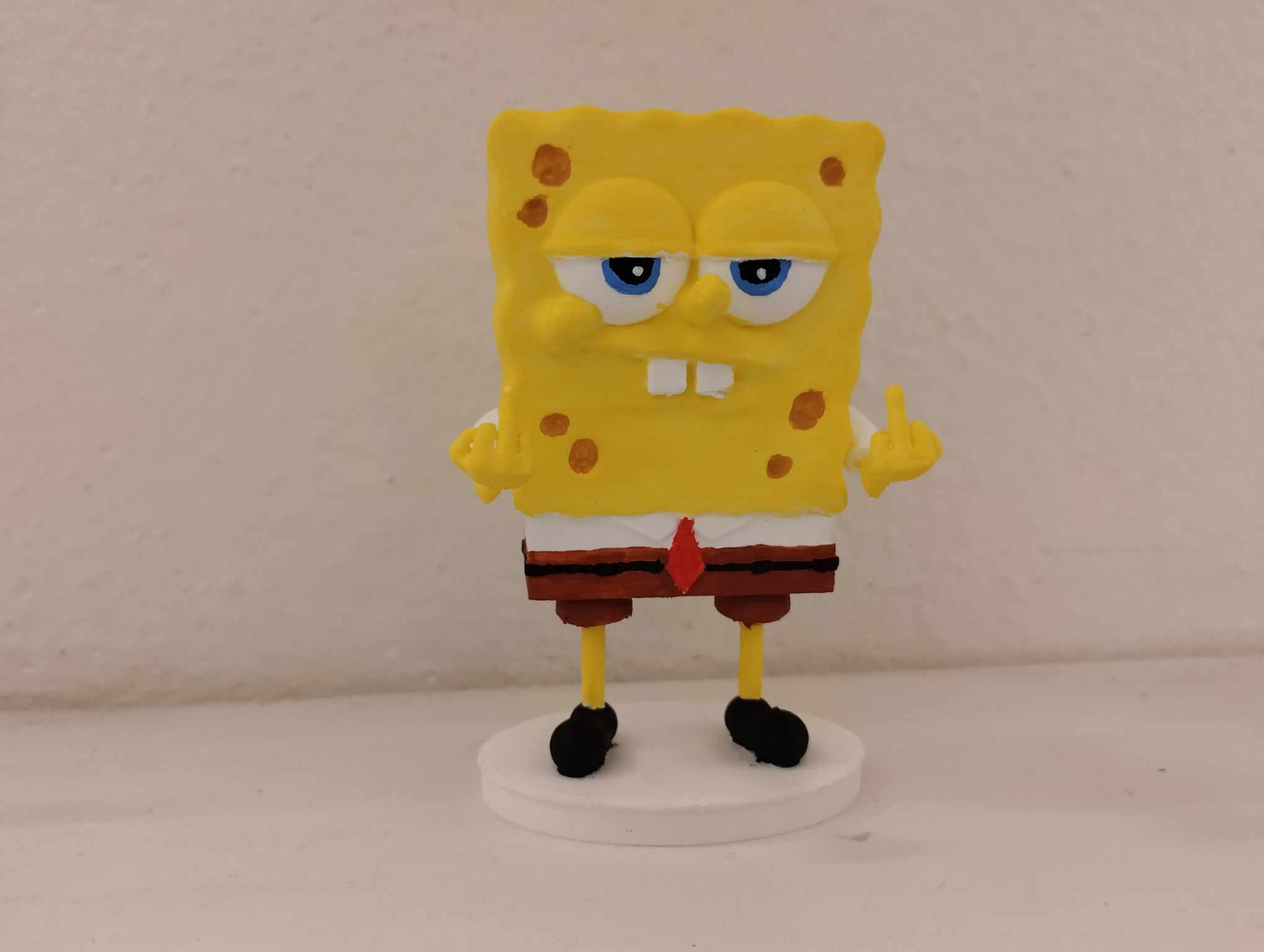 spongebob remixed by tom household house models sponge bob spongebobsquarepants cartoon cartooncharacter kids tv easy print easyprint figurine fun 3D print model - Mito3D