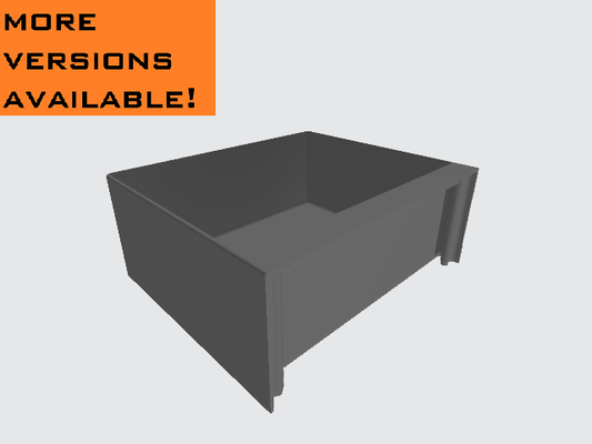 wallflex scatola t100 1 6 by zio sam utensili organizzatori 3d print model - Mito3D