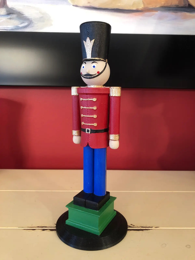 juguete soldado by wise1952 casa decoración navidad 3d print model - Mito3D