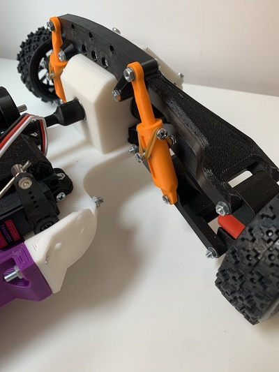 choque absorvedor 1 10 rc carro by gallus projeto passatempo faça robótica rccar amortecedor 3d print model - Mito3D