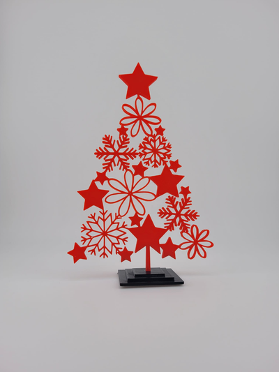 christmas tree by iulian3d 3d printer accessories christmastree ornaments christmastreedecoration advent calendar art 2023 bambu p1p p1s x1c a1 3d print model - Mito3D