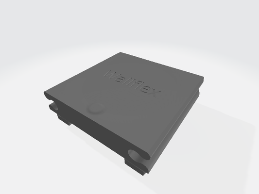 wallflex halfter breit rutschwiderstand by onkelsam werkzeuge veranstalter 3d print model - Mito3D