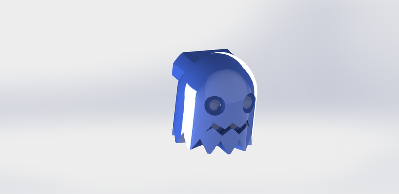 gpu support pacman ghost by jc3design hobby & diy electronics 3d print model - Mito3D