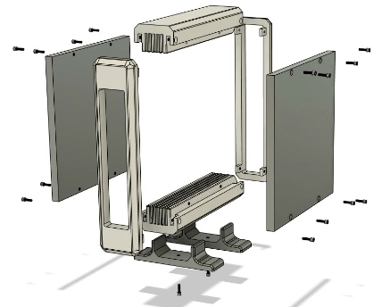 5 pc construir prato prateleira k1 aplicável by 3d criador impressora acessórios 3D print model - Mito3D