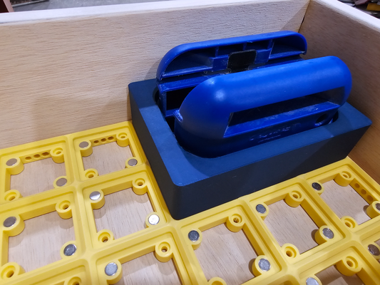 gridfinity fastcap beira bandagem aparador by ocluir ferramentas organizadores compras marcenaria 3d print model - Mito3D