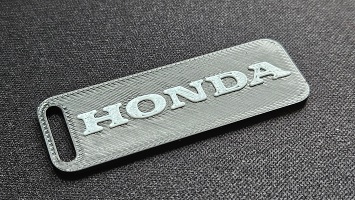 honda keychain - ams ready by thebaseddoge fashion models acura car keytag 3d print model - Mito3D