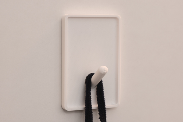 stronger hook remixed by pix cz household house models hooks hanging 3d print model - Mito3D