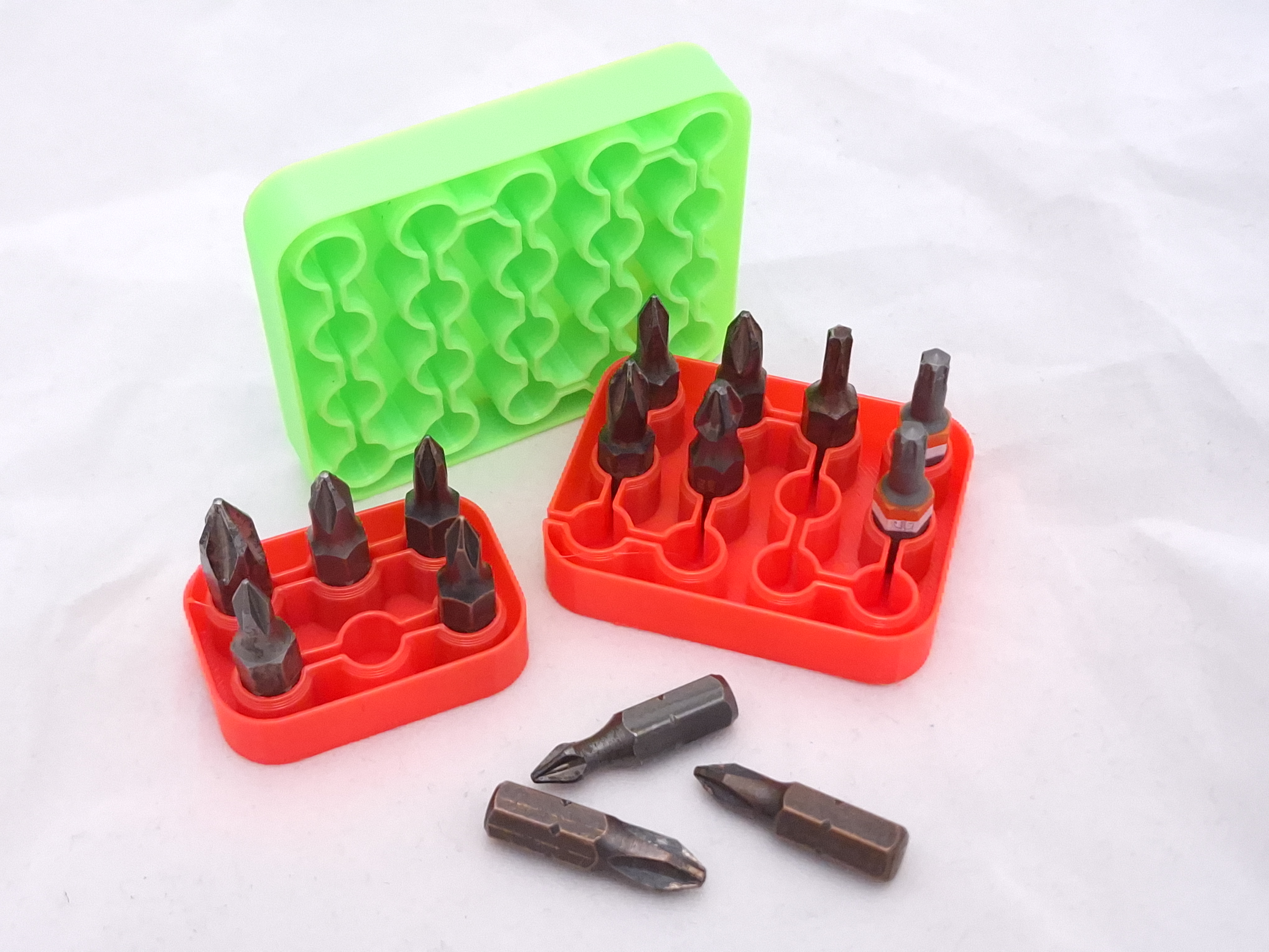 hex bit holder mk2 by schuetzi99 tools hexbit screwbit hexbitholder bitholder 3D print model - Mito3D