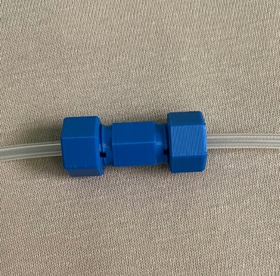 ptfe tube connector 4mm 2mm remixed by mogu1lito 3d printer accessories ptfetube bowdentube 3d print model - Mito3D