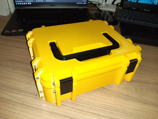 tool box by vasekvol tools organizers orgainizer suitcase 3d print model - Mito3D