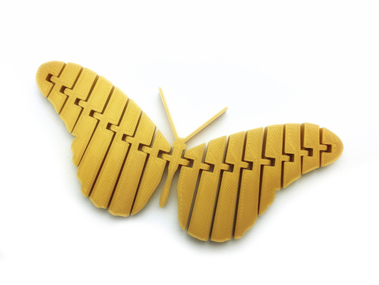 kelebek by whitney asma kilit sanat heykeller 3d print model - Mito3D