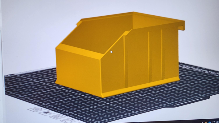 stackable tool storage bin by cjackson1871 tools organizers 3d print model - Mito3D