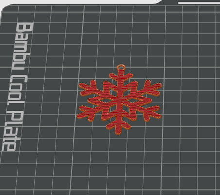 snowflake 15 by mqprint art 2d 3d print model - Mito3D