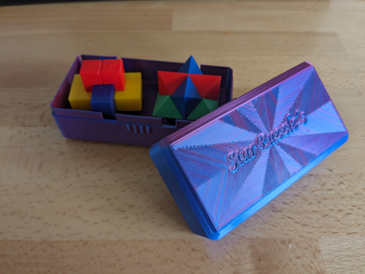 estrella rompecabezas s caja regalo by axioma juguetes juegos fácil impresión 3d print model - Mito3D