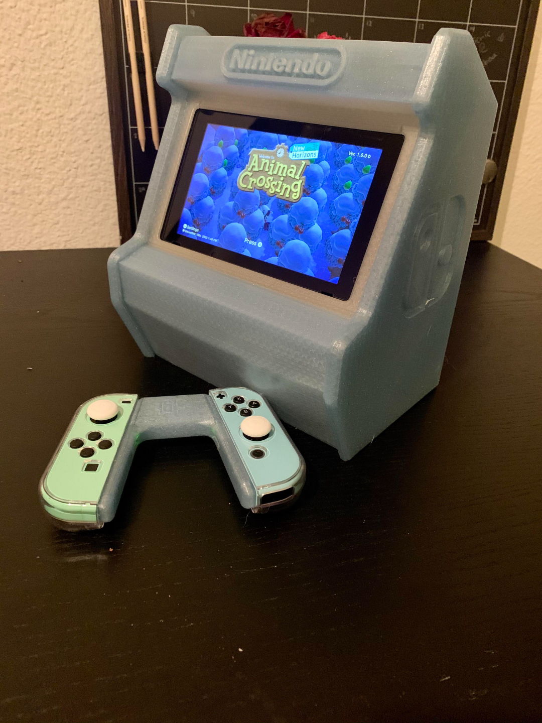 nintendo switch arcade stand remixed by childskeenan hobby & diy electronics gaming 3D print model - Mito3D