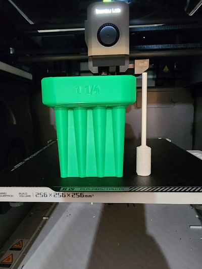 16x raw cone packer 1-1 4 by precision printcraft tools joint roller marijuana doobie 3d print model - Mito3D