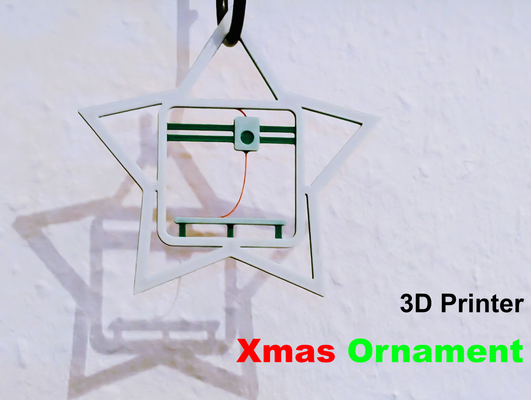 3d impresora navidad ornamento by derjungeinhd casa festividades árbol christmas2023 impresión p1p multicolor ams estrella 3d print model - Mito3D