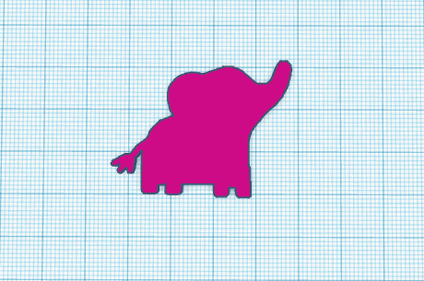 minuscule l'éléphant by g3dmaker art modèles 3d print model - Mito3D