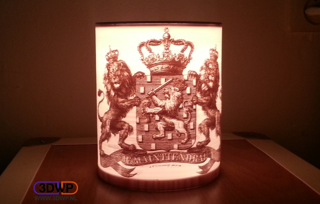 arma camioneta nederland saco of brazos países bajos litofano lámpara by 3dwp nl casa decoración escudo armas holanda jemaintindrai ligero encendiendo león países bajos 3D print model - Mito3D