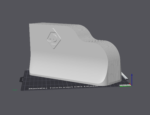 12 x moderno construir plato soporte corto versión by 4d fabricante laboratorio 3d impresora accesorios 3d print model - Mito3D