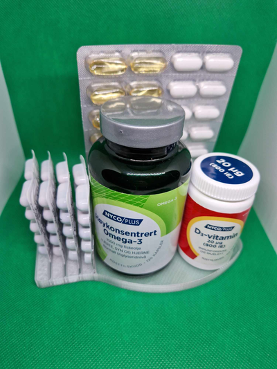 semplice medicinale supplemento vassoio organizzatore by morten3dp utensili organizzatori medico conservazione vassoi organizzazione organizzare pillola pillole cucina 3d print model - Mito3D