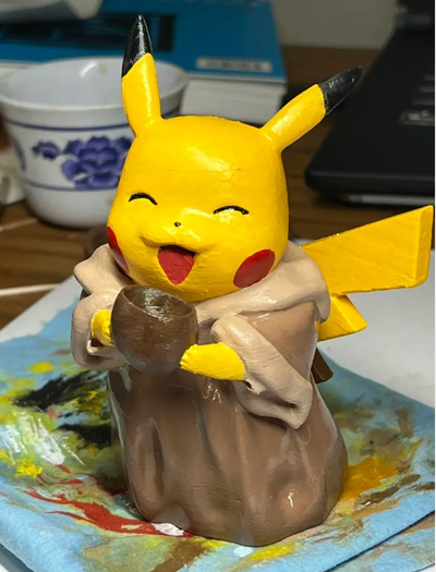 baby pikachu by joescalon toys & games babyyoda pokemon 3d print model - Mito3D