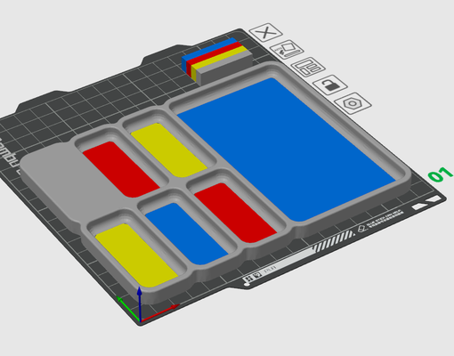 by sorun yapıcı araçlar organizatörler 3d print model - Mito3D