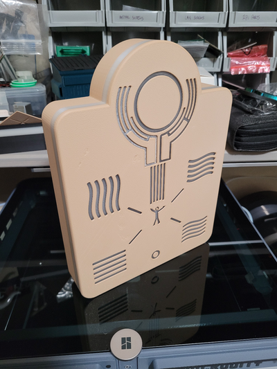 fifth element hieroglyph lightbox by revhazlett household decor supreme light box led 3d print model - Mito3D