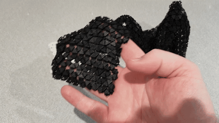 tessuto agitarsi by criceto giocattoli giochi cotta maglia giocattolo flessibile 3d print model - Mito3D