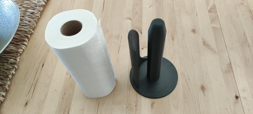 towel dispenser by julienbulliard household house models towelholder sopalin toweldispenser 3d print model - Mito3D