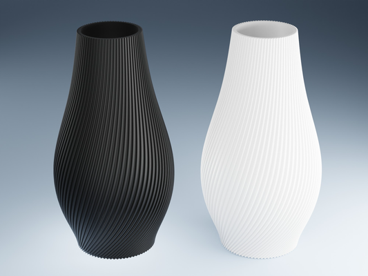 vase amelia high resolution by kaiser design household decor modern vessel 3d print model - Mito3D