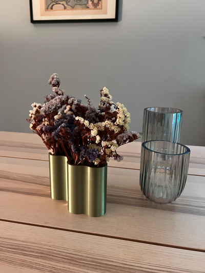 modular wolke vase by kobebrain haushalt dekor modern zuhause haus 3d print model - Mito3D