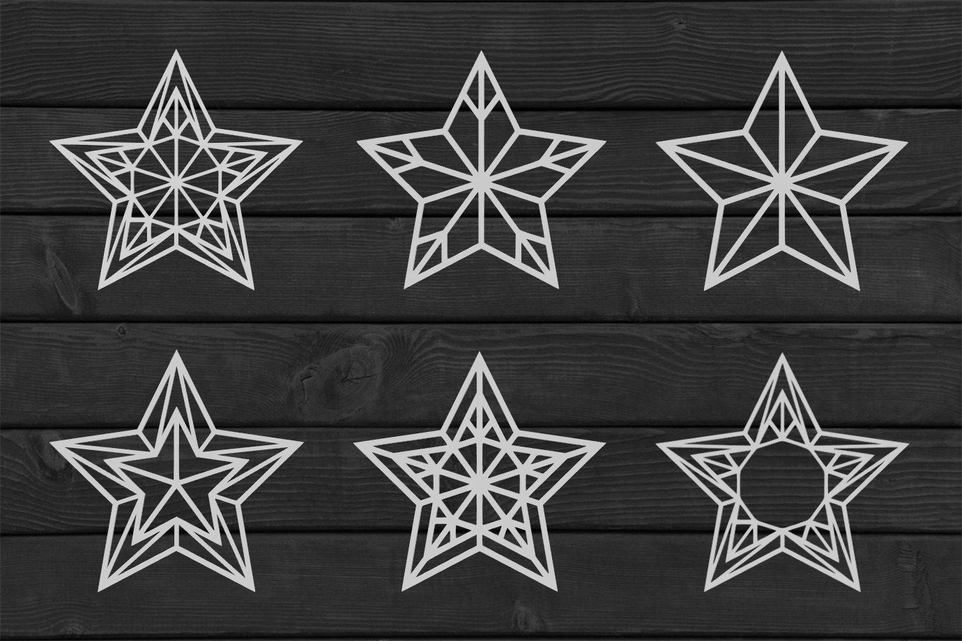 einfach weihnachten star ornament pack by alexis haushalt feierlichkeiten 3D print model - Mito3D