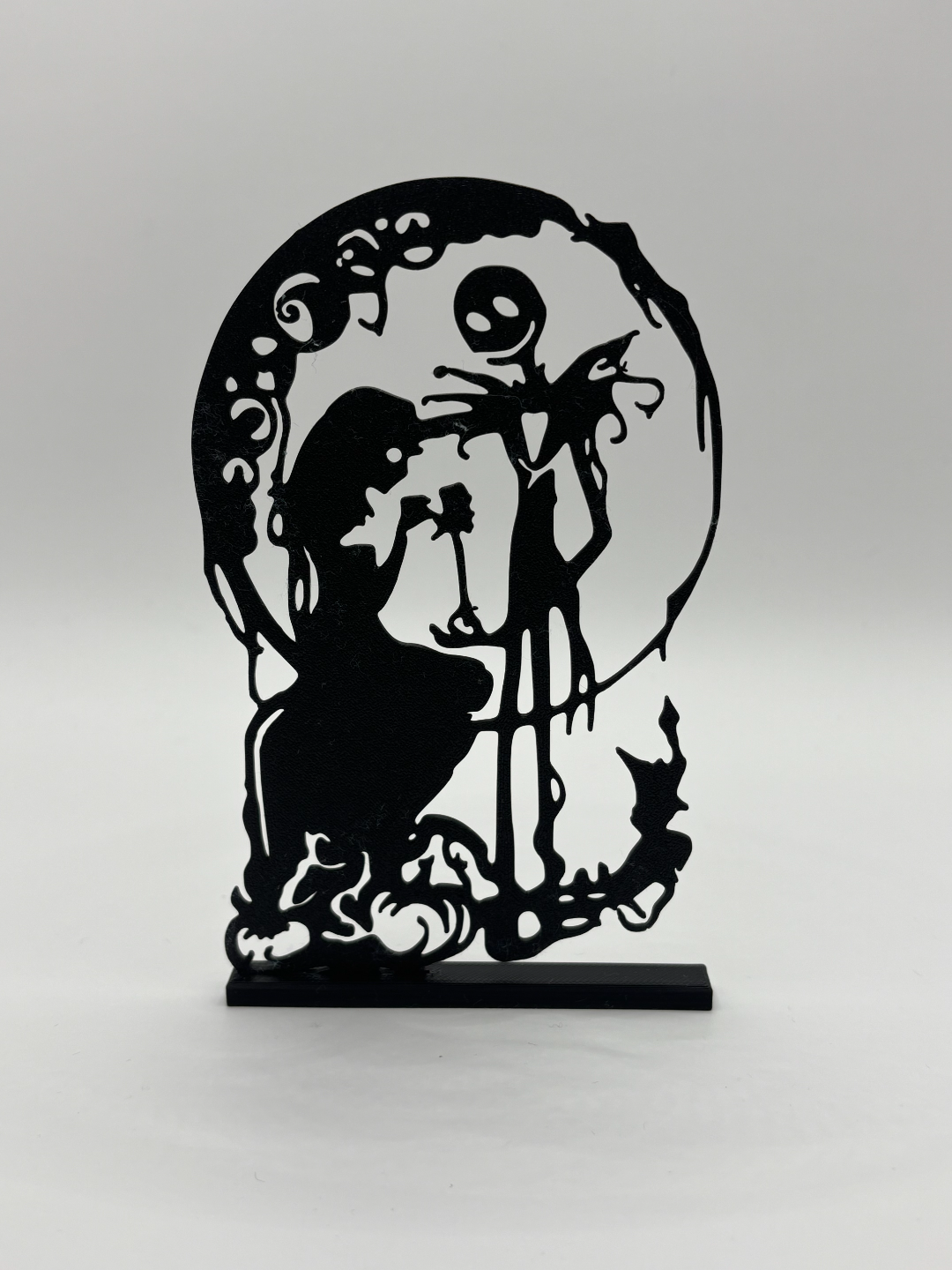 nightmare christmas - silhouette by kogkbo household decor holidays 3D print model - Mito3D