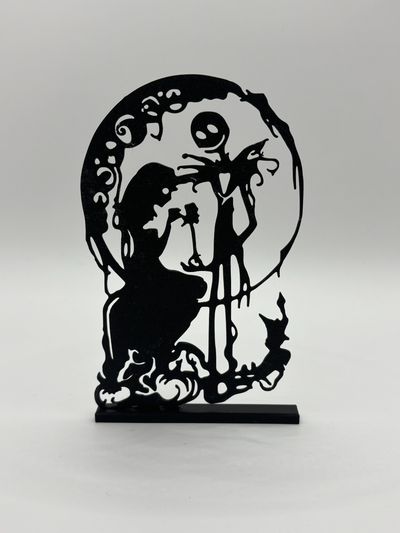 nightmare christmas - silhouette by kogkbo household decor holidays 3d print model - Mito3D