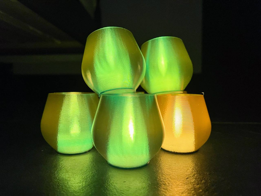 led çay ışık by yahbluez ev halkı dekor tealight mum bahçe 3d print model - Mito3D