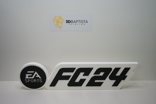 fc24 logo by 3d täufer drucken spielzeuge spiele ps5 pc spiel futebol 3d print model - Mito3D