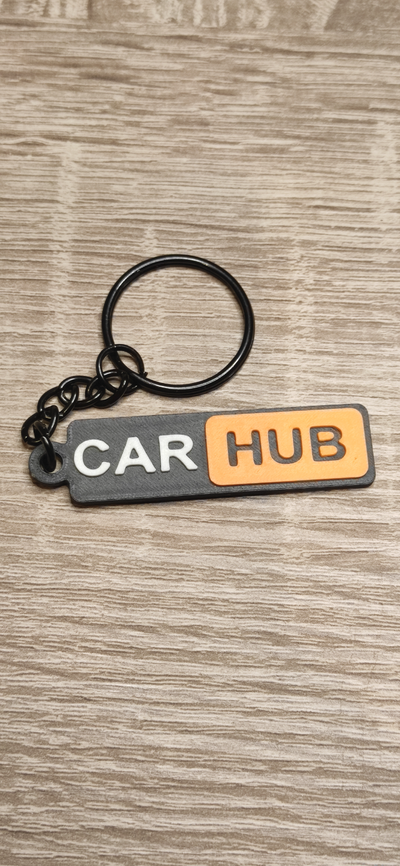 carhub porte clés by carlson art panneaux logos voiture accessoir centre clé accessoire accessoires keytag marque 3d print model - Mito3D